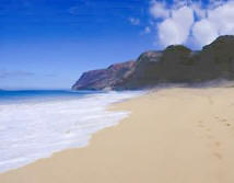 Beach at Pangasinan, Philippines