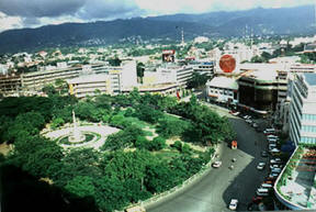 Aerial View of  Cebu City 