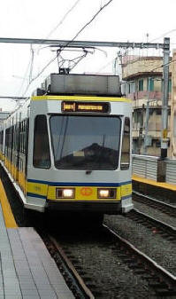 Photo of Light Rail Train in Manila - LRT